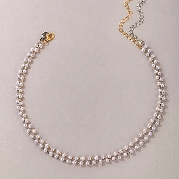 ⚜️𝟯𝟬%𝗢𝗙𝗙 𝗯𝘂𝗻𝗱𝗹𝗲𝘀 𝟯+⚜️ NEW Pearl Delicate String Choker - Picture 10 of 13